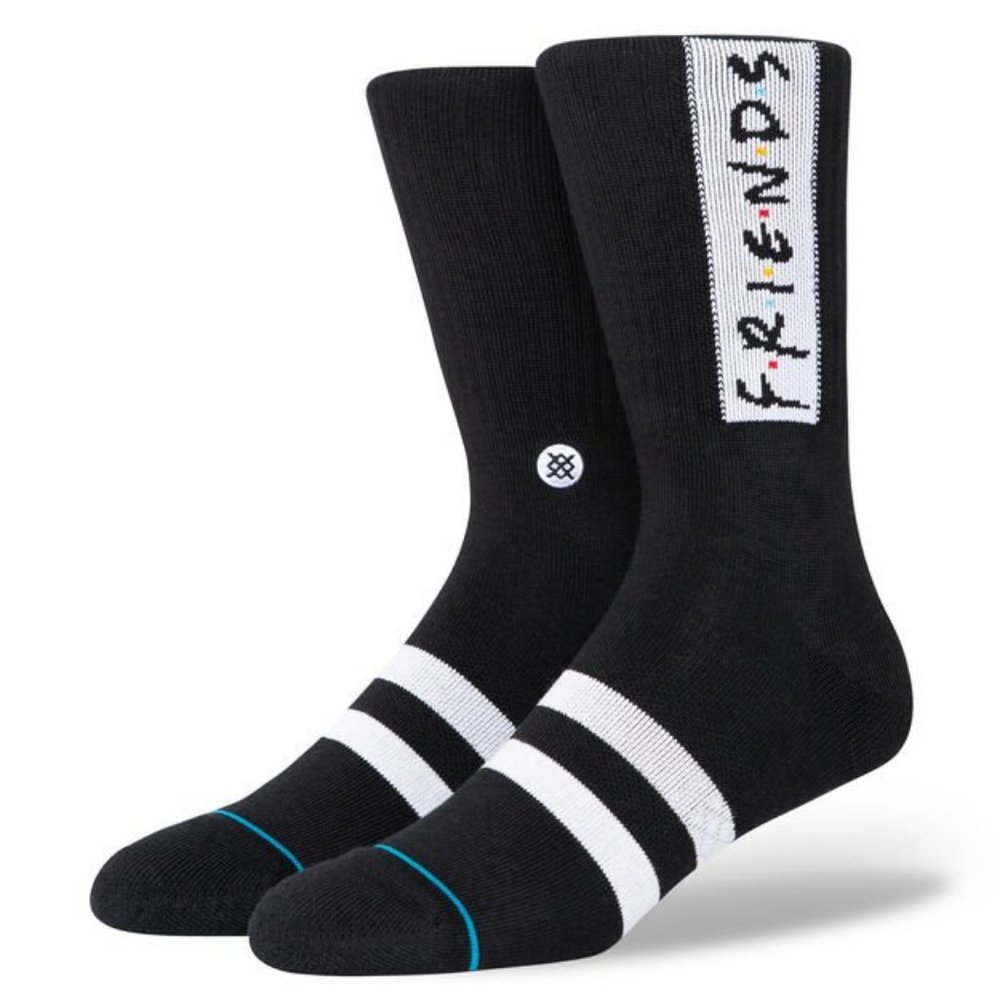 NWT Stance Friends Crew Socks Mens Large 9-13